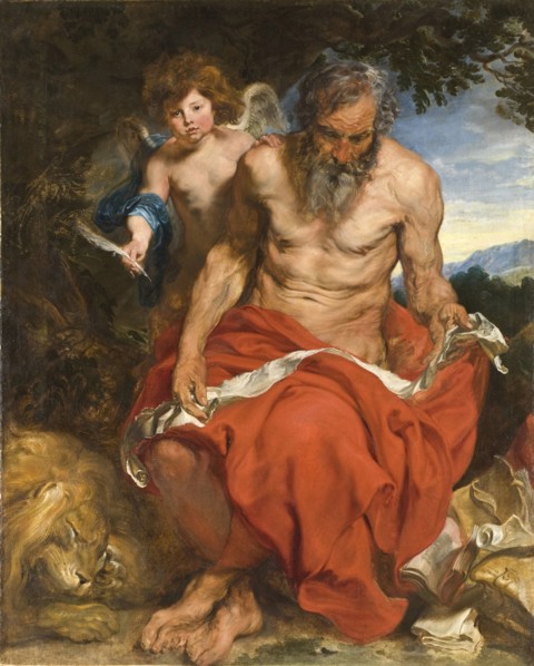Saint Jerome, 1618-1619. Artist: Dyck, Sir Anthonis, van (1599-1641)