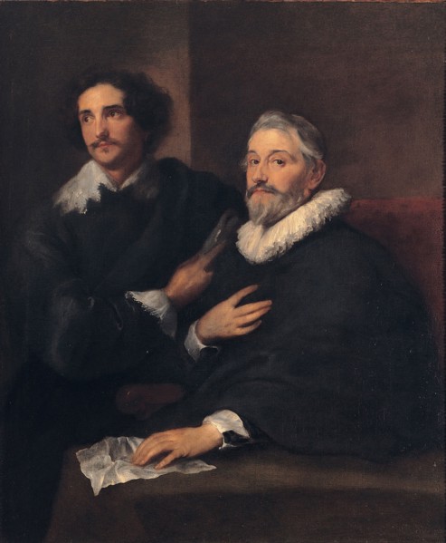 Portrait of the Brothers de Wael, c. 1620-1630. Artist: Dyck, Sir Anthonis, van (1599-1641)