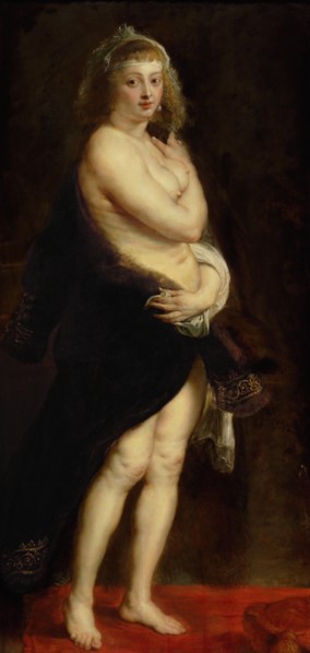 Portrait of Hélène Fourment, ca 1636. Artist: Rubens, Pieter Paul (1577-1640)