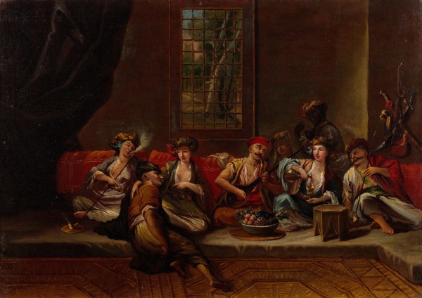 Marines of the Ottoman Navy, 1730s. Artist: Vanmour (Van Mour), Jean-Baptiste, (School)