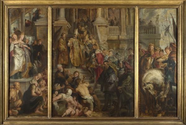 Sketch for High Altarpiece, St Bavo, Ghent, 1612. Artist: Rubens, Pieter Paul (1577-1640)