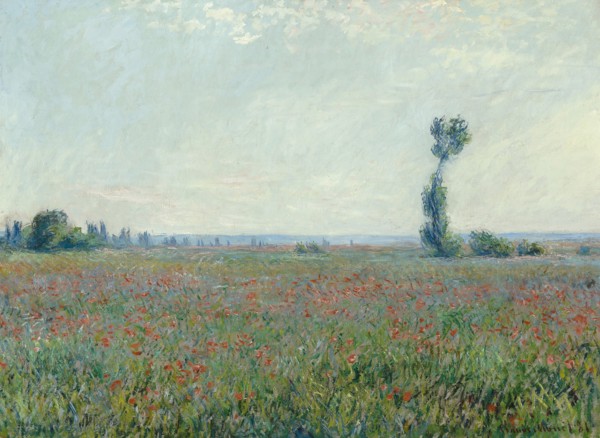 Poppy field, 1881. Artist: Monet, Claude (1840-1926)