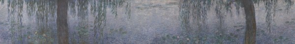The Water Lilies - Clear Morning with Willows, 1914-1926. Artist: Monet, Claude (1840-1926)