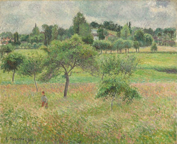 Pommiers à Éragny, 1894. Artist: Pissarro, Camille (1830-1903)