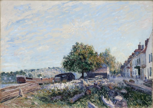 Saint-Mammès. Morning, 1884. Artist: Sisley, Alfred (1839-1899)