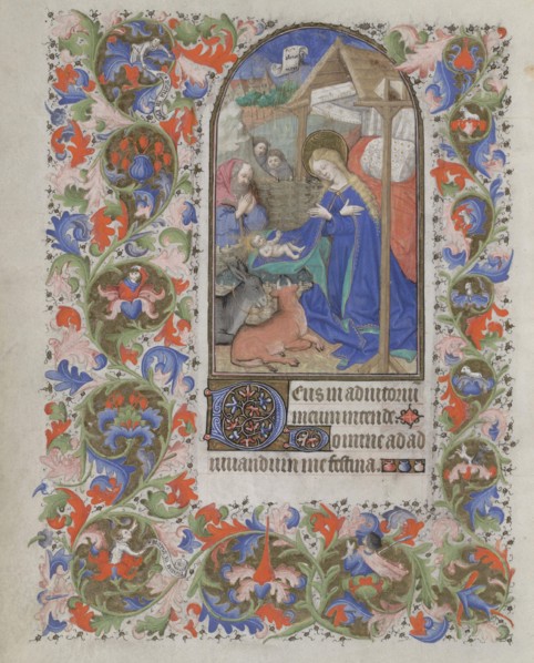 Nativity (Book of Hours), 1440-1460. Artist: Bedford Master (active 1405-1465)