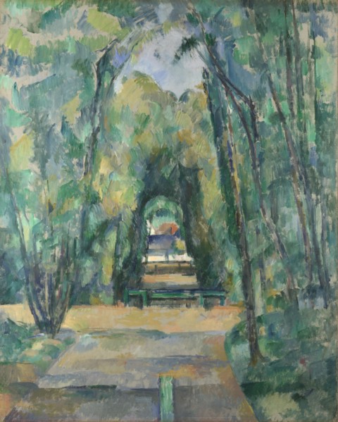Avenue at Chantilly, 1888. Artist: Cézanne, Paul (1839-1906)