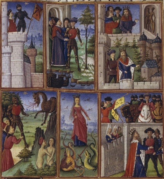 Illustration for the Epic The Aeneid by Virgil, 1450-1499. Artist: Coëtivy Master (active c. 1450-1485)