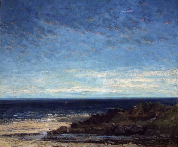 The Sea, 1867. Artist: Courbet, Gustave (1819-1877)