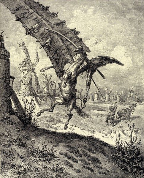 Illustration to the book Don Quixote de la Mancha by M. de Cervantes, 1863. Artist: Doré, Gustave (1832-1883)