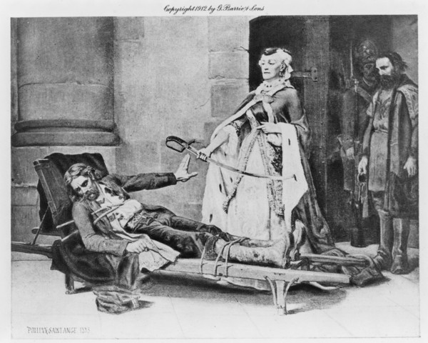 Tadeusz Kosciuszko refusing sword offered by Catherine II, 1883. Artist: Poilleux-Saint-Ange, Georges Louis (1855-1901)