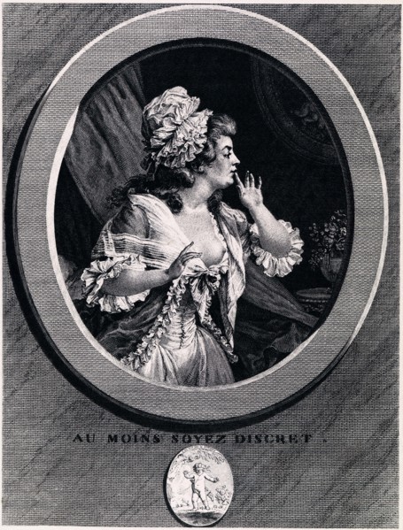 Au moins soyez discret!, 1789. Artist: Saint-Aubin, Augustin, de (1736-1807)