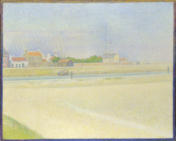 The Channel of Gravelines, Grand Fort-Philippe, 1890. Artist: Seurat, George Pierre (1859-1891)