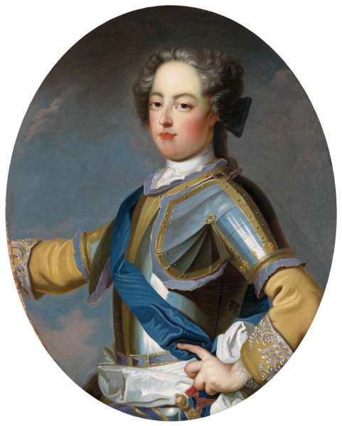 Portrait of the King Louis XV (1710-1774), 1720s. Artist: Van Loo, Jean Baptiste (1684-1745)