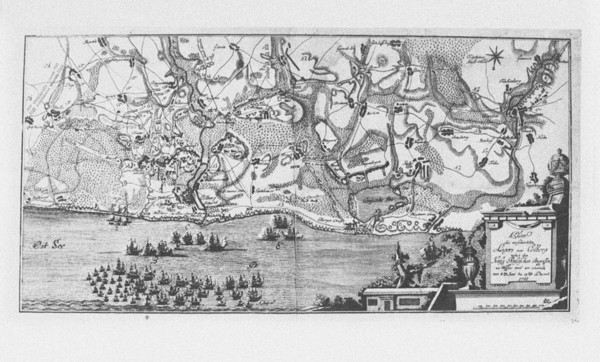 The capture of the Prussian fortress of Kolberg on 16 December 1761, 1761. Artist: Anonymous master