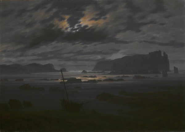 Northern Sea in the Moonlight, c. 1823. Artist: Friedrich, Caspar David (1774-1840)