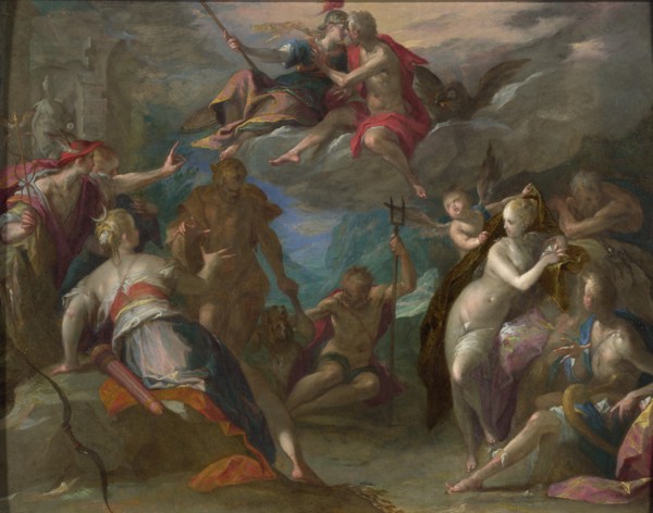 The Amazement of the Gods, 1590s. Artist: Aachen, Hans von (1552-1615)
