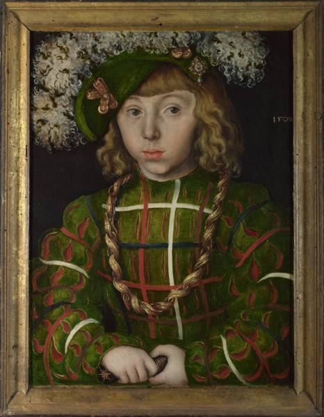 John Frederick I, Elector of Saxony (1503-1554), 1509. Artist: Cranach, Lucas, the Elder (1472-1553)