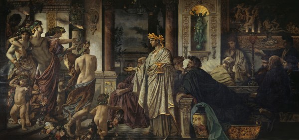 The Symposium (Second Version), ca 1871-1874. Artist: Feuerbach, Anselm (1829-1880)