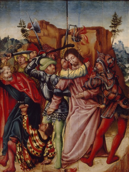 The Judas Kiss, Early16th cen.. Artist: German master