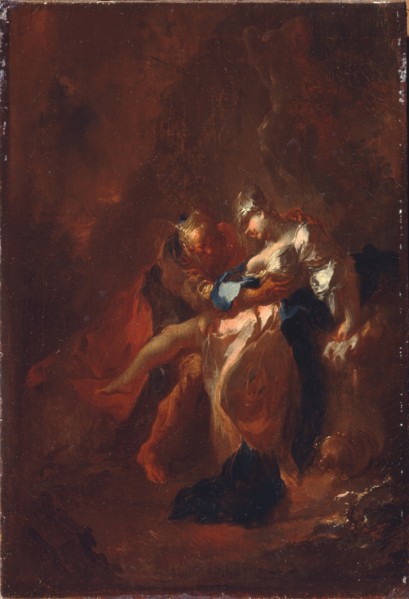 Judah and Tamar. Artist: Maulbertsch, Franz Anton (1724-1796)
