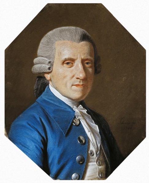 Portrait of Loewis of Menar, 1784. Artist: Schmidt, Johann Heinrich (1749-1829)