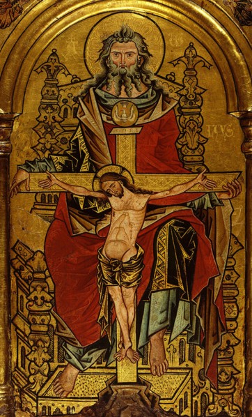 Altarpiece with the Trinity, ca 1250. Artist: Westphalian Master (active ca 1470-1480)