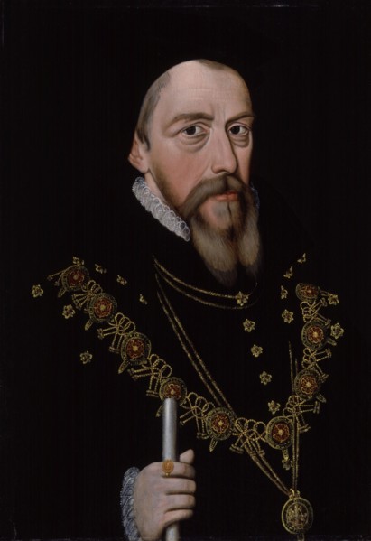 William Cecil, 1st Baron Burghley (1521-1598), after 1572. Artist: Anonymous