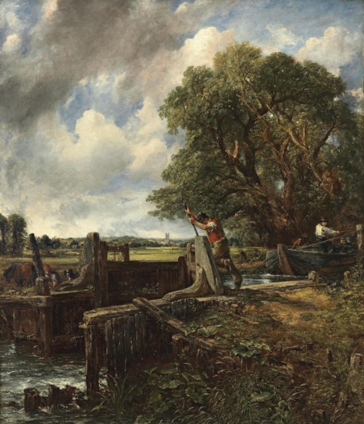 The Lock. Artist: Constable, John (1776-1837)