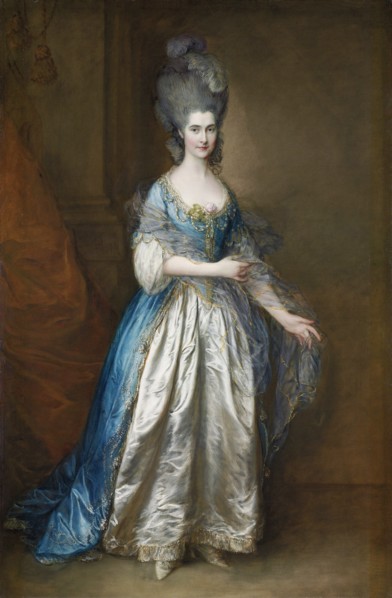 Portrait of Miss Read, later Mrs William Villebois, ca 1776. Artist: Gainsborough, Thomas (1727-1788)