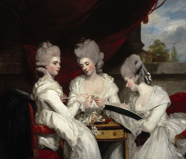 The Ladies Waldegrave, 1780. Artist: Reynolds, Sir Joshua (1732-1792)