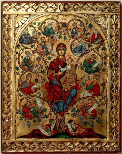 The Tree of Jesse (The Holy Tree). Artist: Anonymous