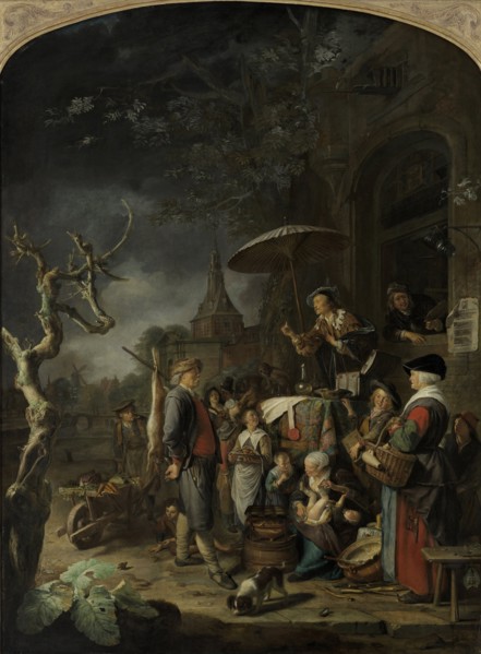 The Quack, 1652. Artist: Dou, Gerard (Gerrit) (1613-1675)