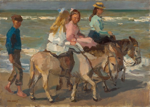 Donkey riding, 1898-1901. Artist: Israëls, Isaac (1865-1934)