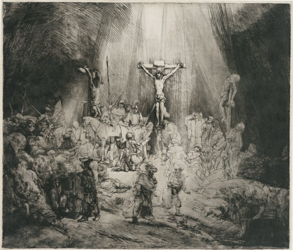 The Three Crosses, c. 1653. Artist: Rembrandt van Rhijn (1606-1669)