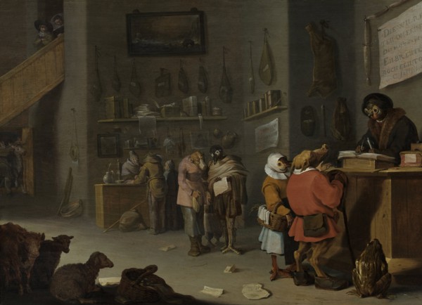 ''Who sues for a cow'', 1629. Artist: Saftleven, Cornelis Hermansz. (ca. 1607-1681)