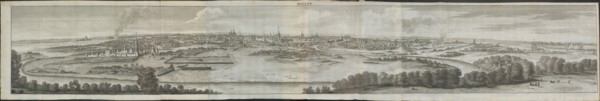 Moscow (From: Reizen over Moskovië), 1711. Artist: Bruijn, Cornelis de (1652-1727)