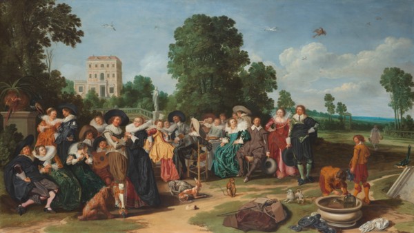 The Fête Champêtre, 1627. Artist: Hals, Dirck (1591-1656)
