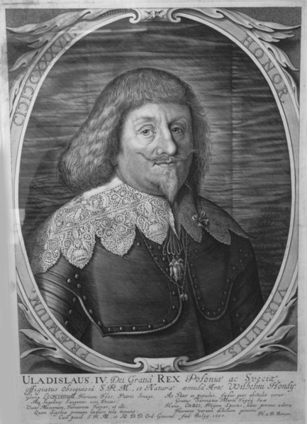 King Wladyslaw IV Vasa of Poland (1595-1648), Tsar of Russia, 1637. Artist: Hondius, Willem (1597-1652/58)