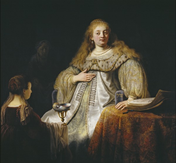 Judith at the banquet of Holofernes, 1634. Artist: Rembrandt van Rhijn (1606-1669)