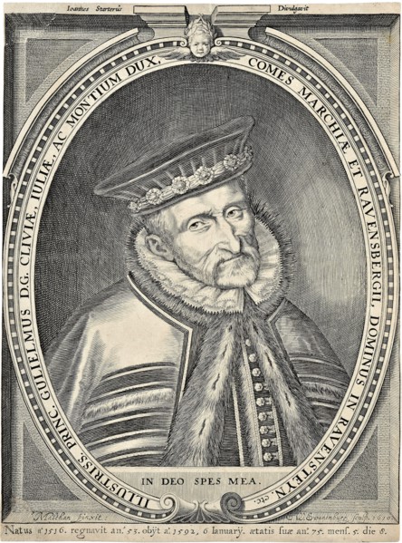 Portrait of Duke William of Jülich-Cleves-Berg (1516-1592), 1610. Artist: Swanenburgh, Willem van (1582-1616)
