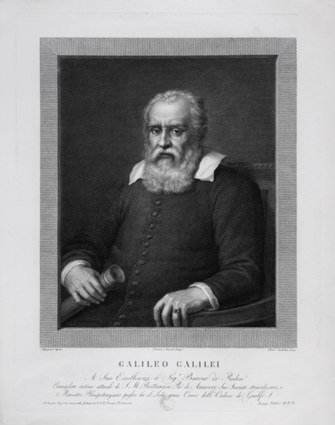 Galileo Galilei. Artist: Bettelini, Pietro (1763-1829)
