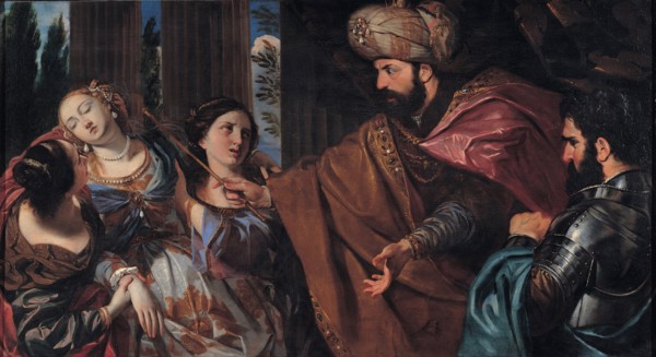 Esther before Ahasuerus, Between 1660 and 1670. Artist: Bonatti, Giovanni (1635-1681)