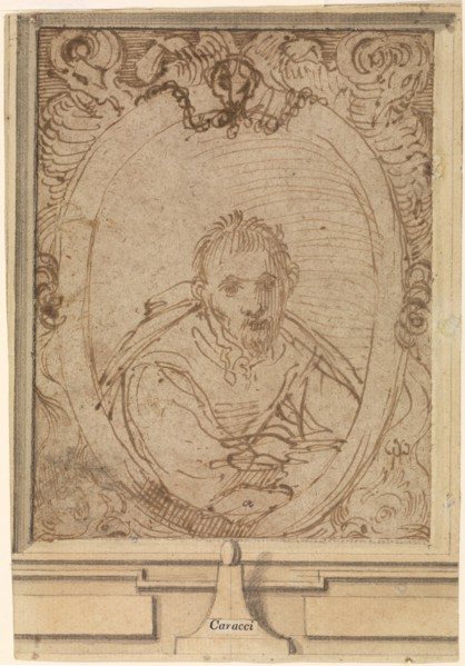 Self-portrait, 1580s. Artist: Carracci, Annibale (1560-1609)