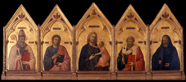 Badia Polyptych, ca 1301-1302. Artist: Giotto di Bondone (1266-1377)