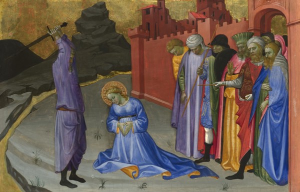 The Beheading of Saint Margaret, c.1410. Artist: Starnina, Gherardo (c. 1364-1413)