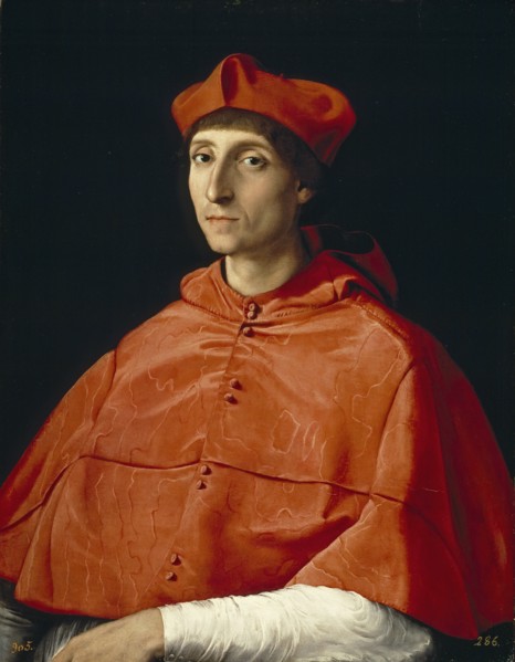Portrait of a Cardinal, c. 1510. Artist: Raphael (1483-1520)