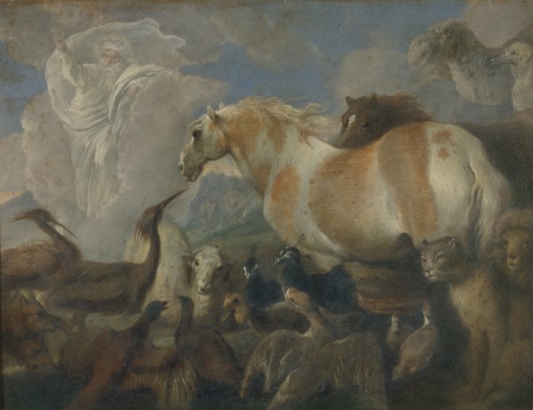 The Creation, Mid of 17th cen.. Artist: Castiglione, Giovanni Benedetto (1610-1665)
