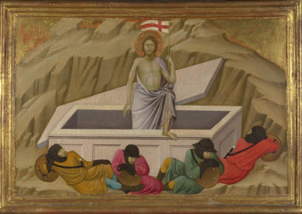 The Resurrection (From the Basilica of Santa Croce, Florence), c. 1324-1325. Artist: Ugolino di Nerio (ca 1280-1349)