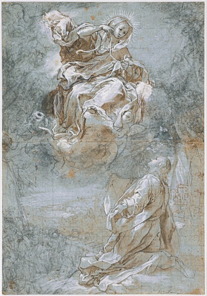 The Miracle of the Sacred Belt, ca 1600-1610. Artist: Barocci, Federigo (1528-1612)